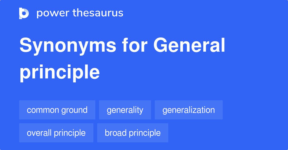 synonym for general