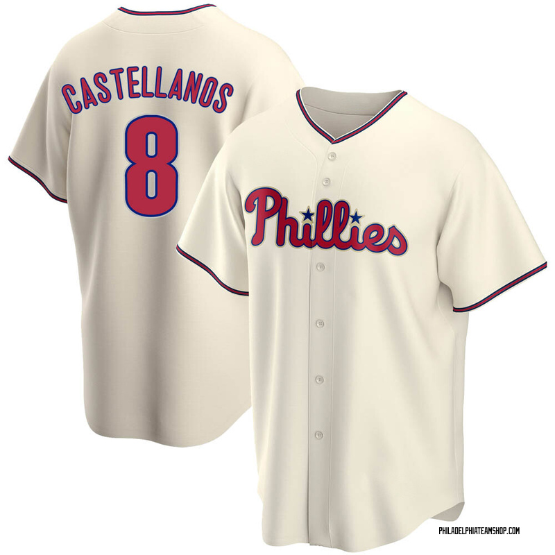 cream color phillies jersey