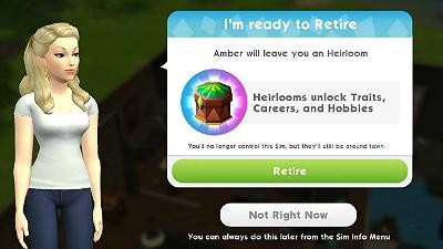 how to open heirloom chest in sims mobile