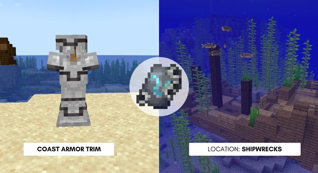 minecraft coast armor trim