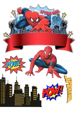 spider man cake topper