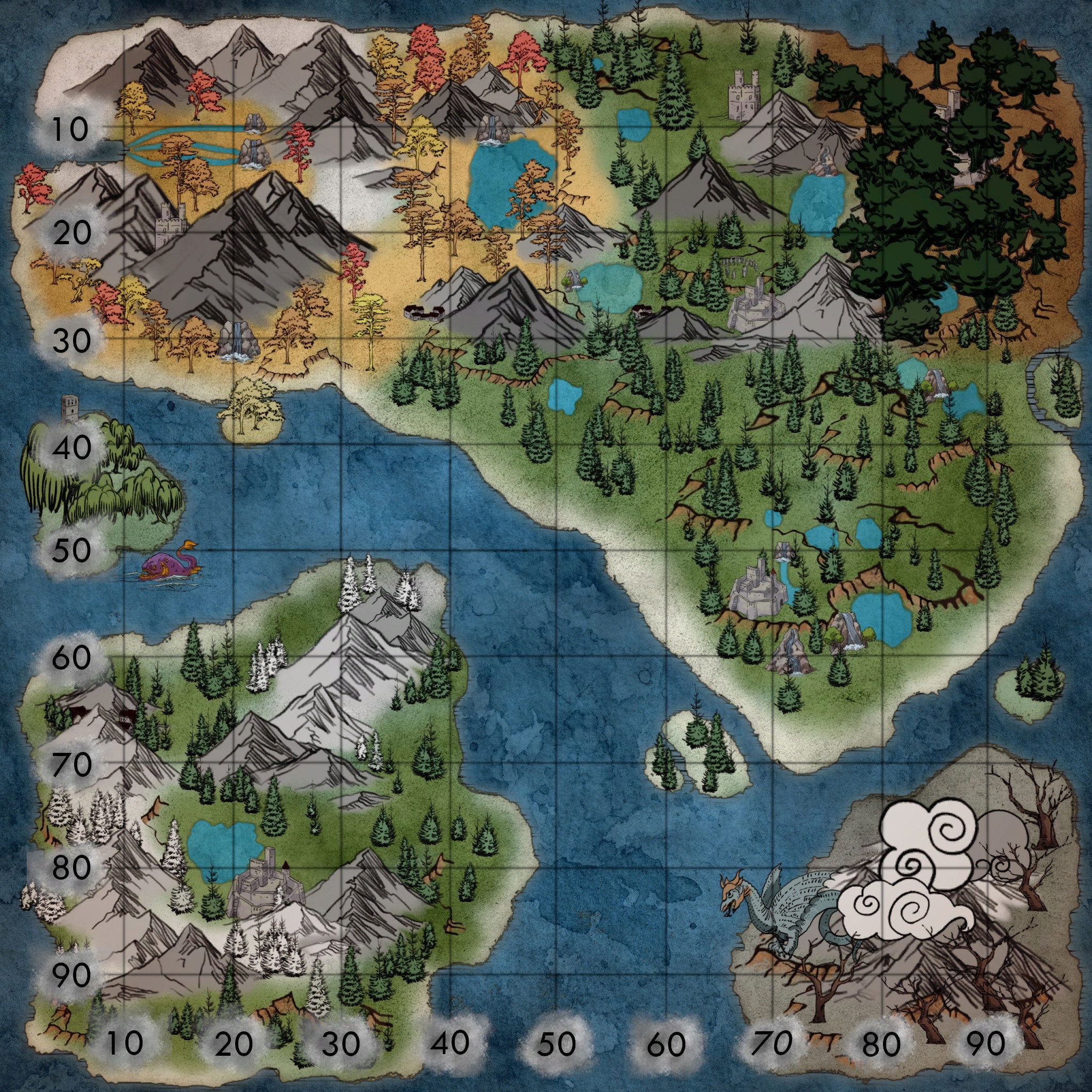ark spawn map fjordur