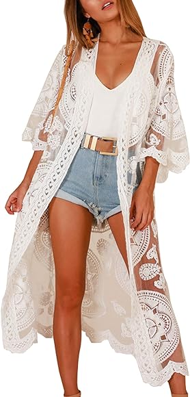 lace swimsuit cover up