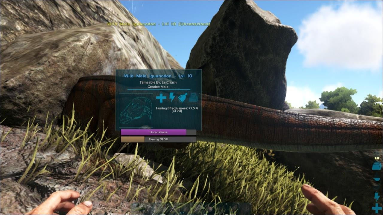 taming on ark