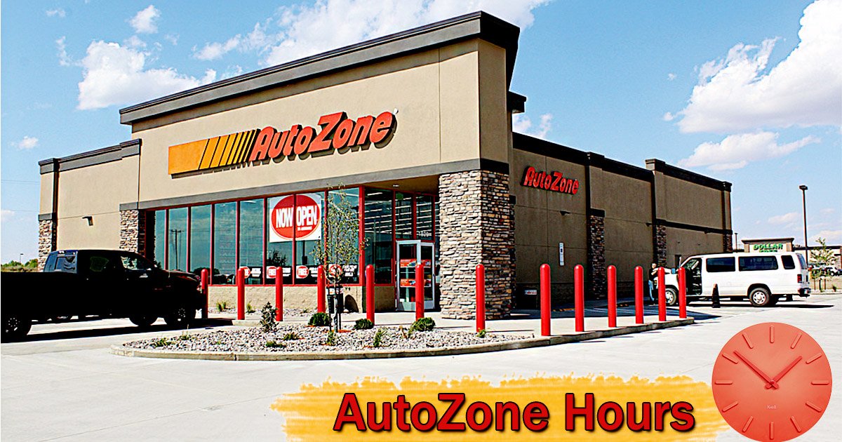 time does autozone open