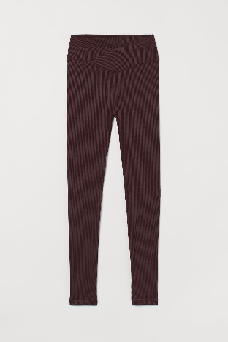 ribbed leggings h&m