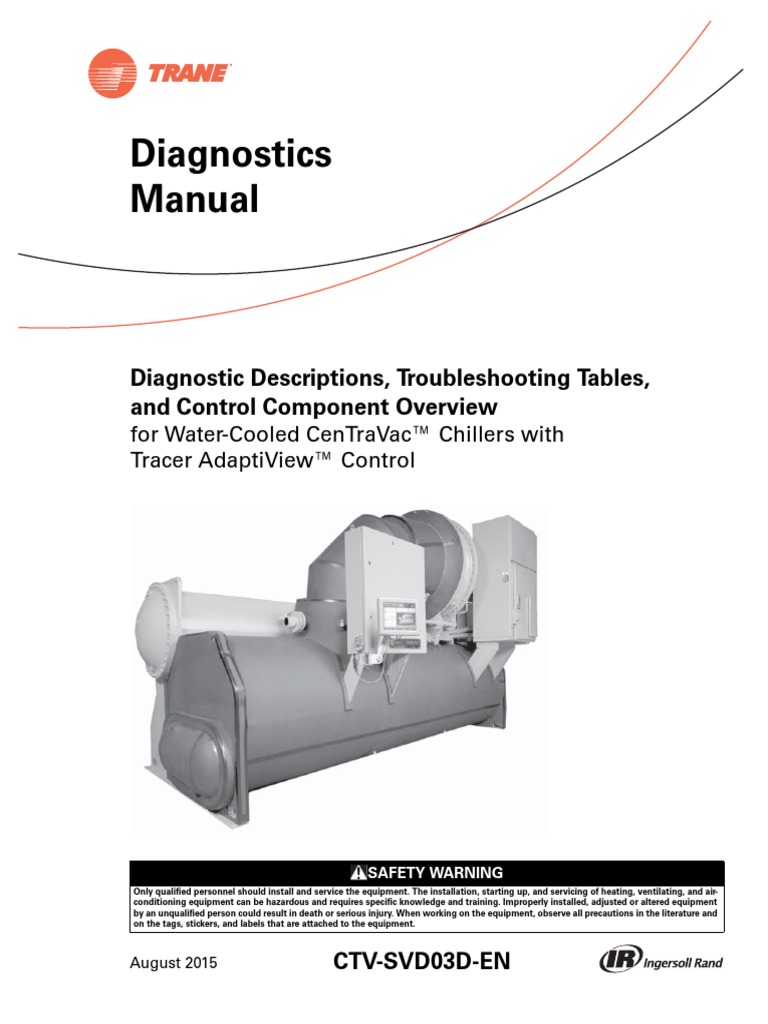 trane chiller fault codes pdf