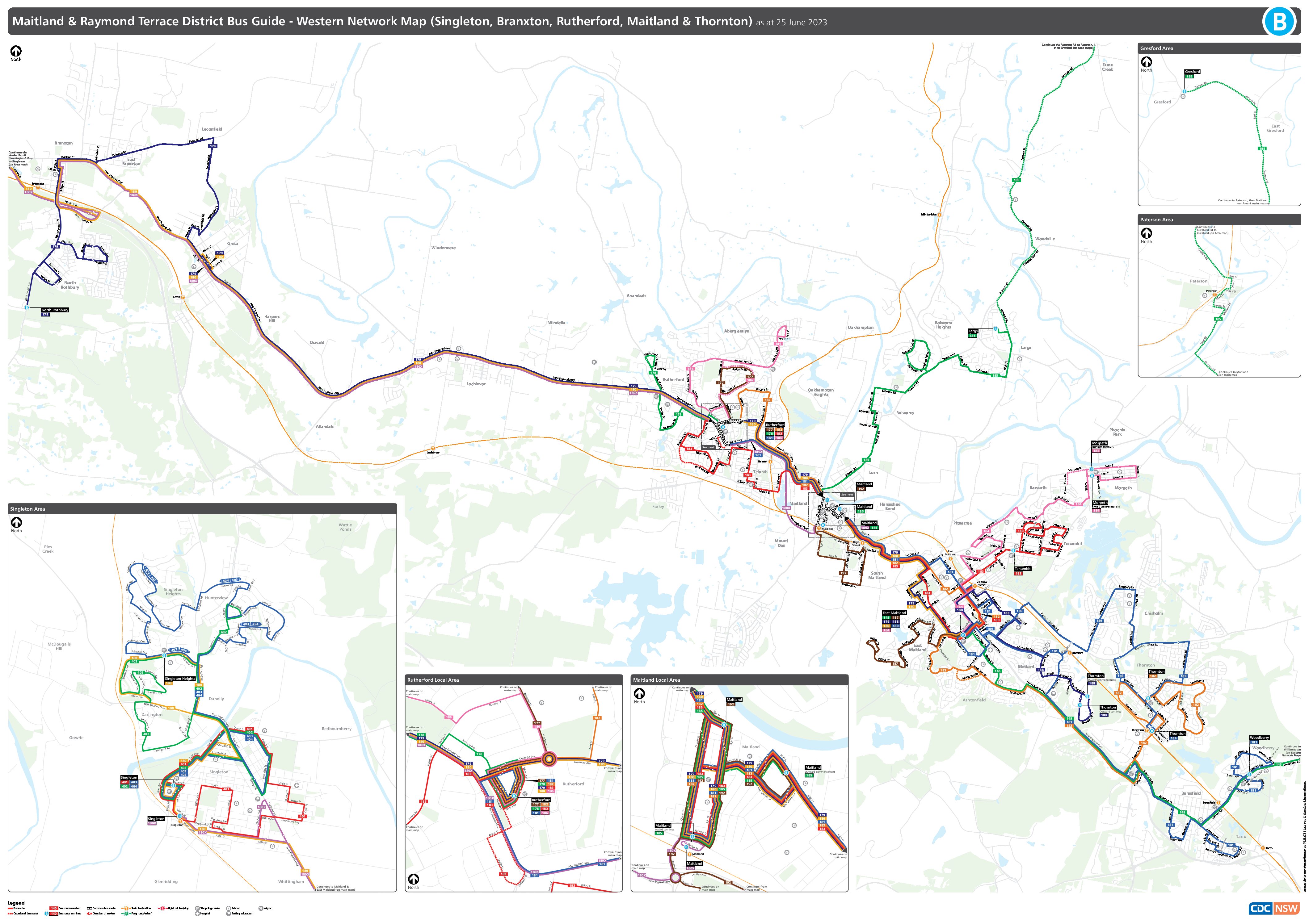 bus routes newcastle nsw