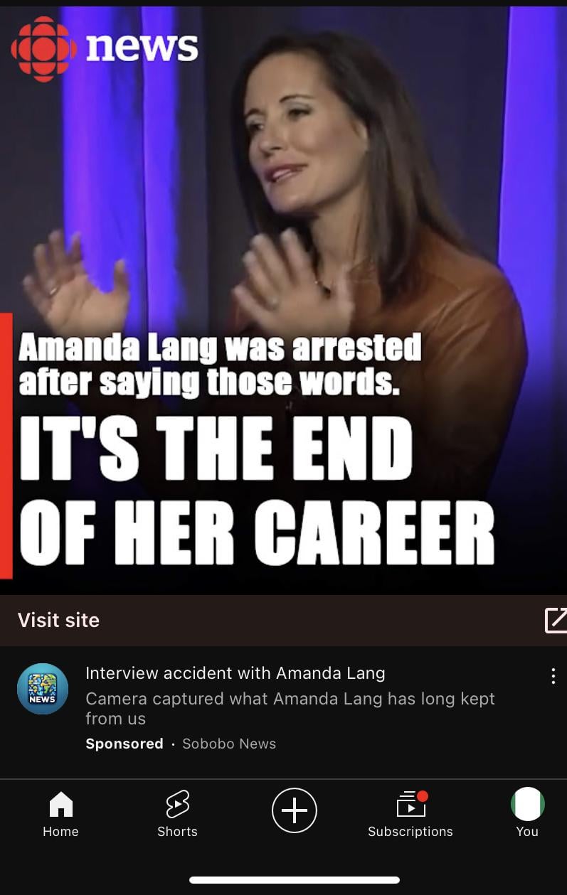 amanda lang arrest