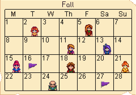 calendar stardew valley