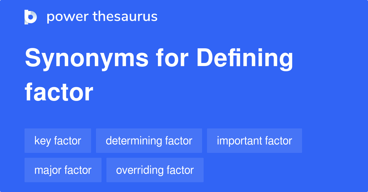 synonyms defining