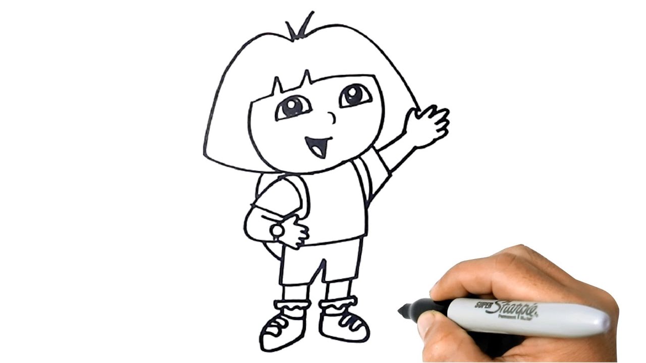 dora drawing easy