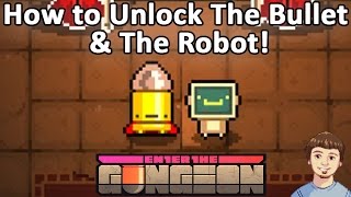 how to unlock robot gungeon