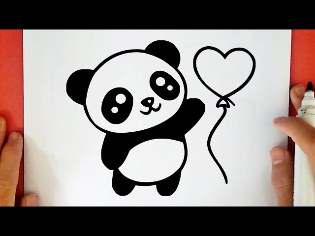 comment dessiner des pandas