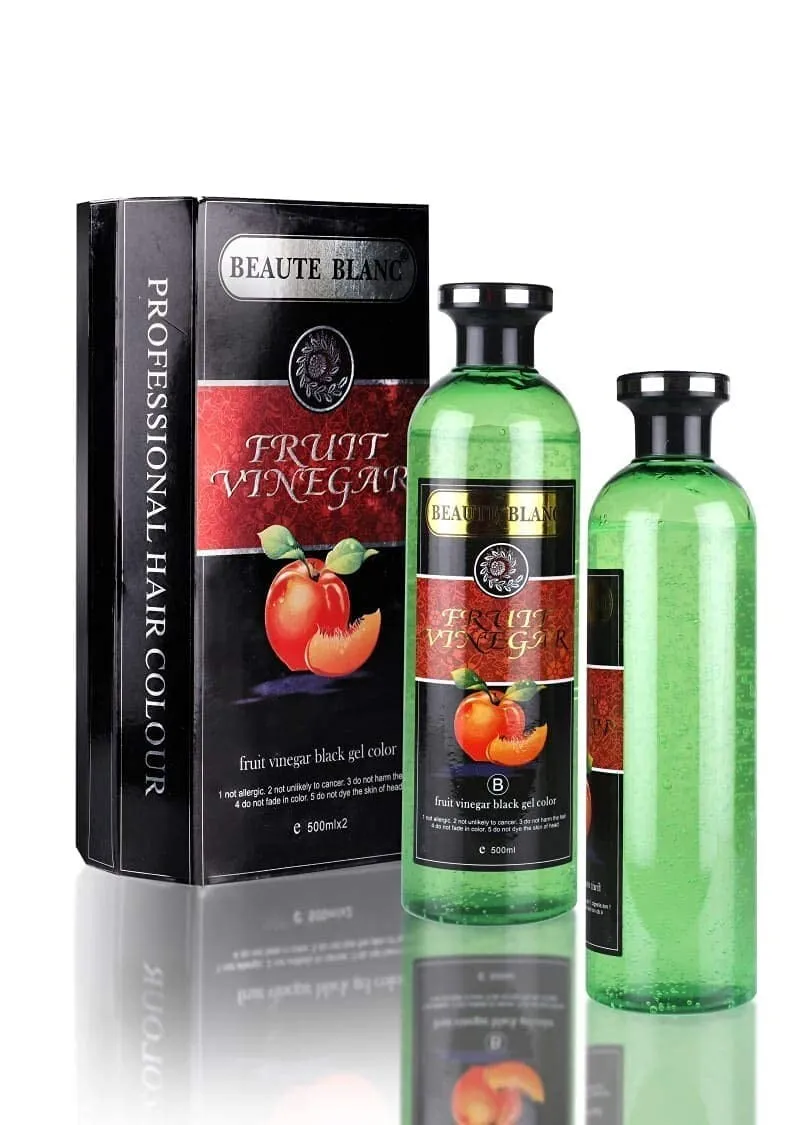 fruit vinegar black gel colour