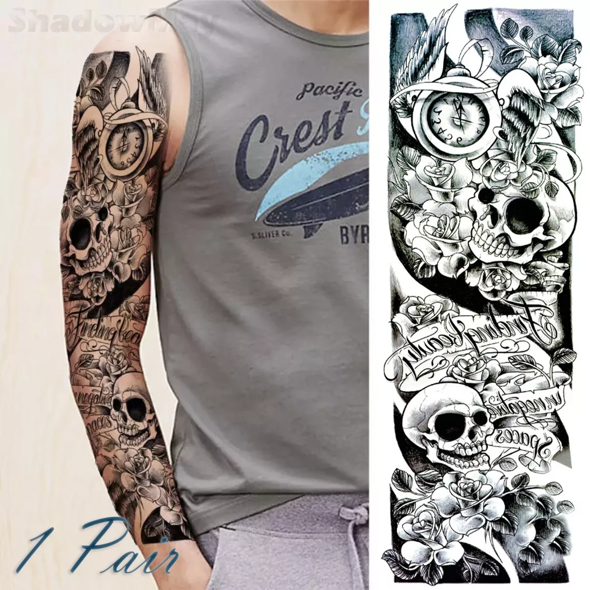 tattoo sleeve stickers