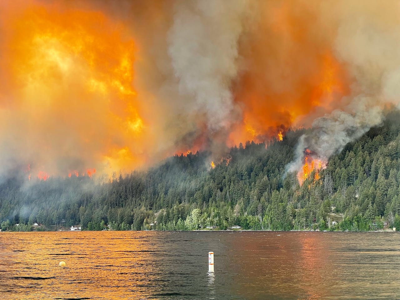 gun lake fire update today