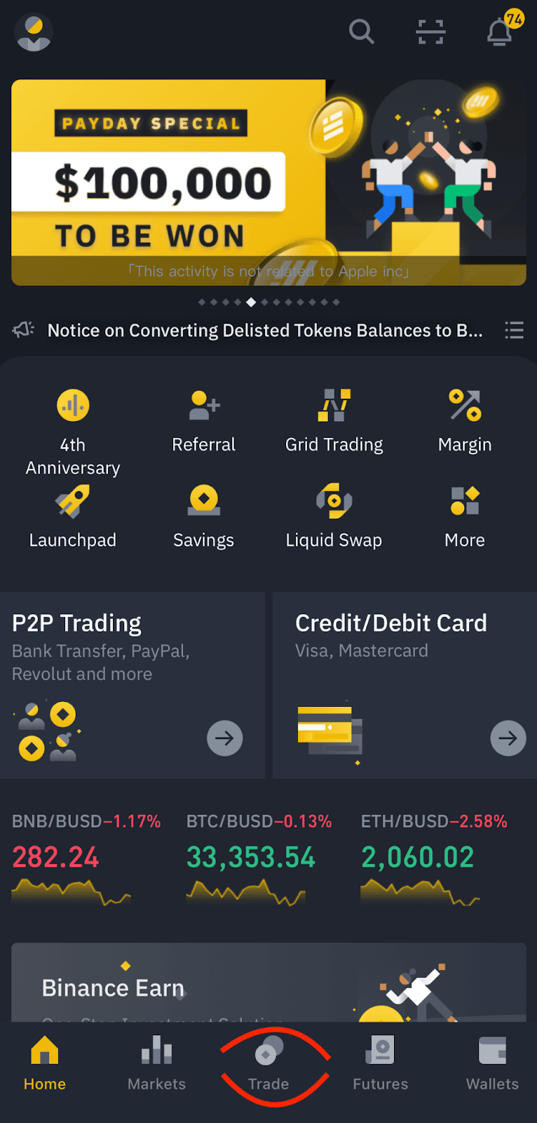 binance p2p