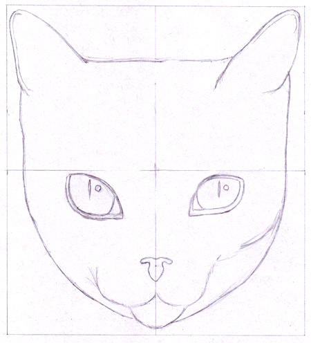 cat art drawings