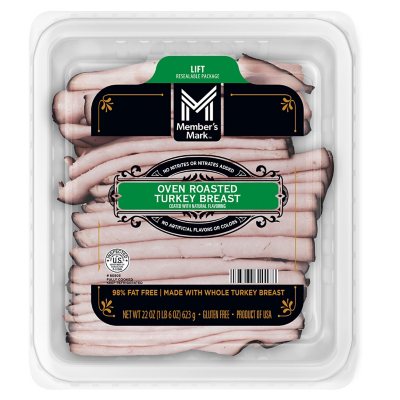 sams club turkey lunch meat