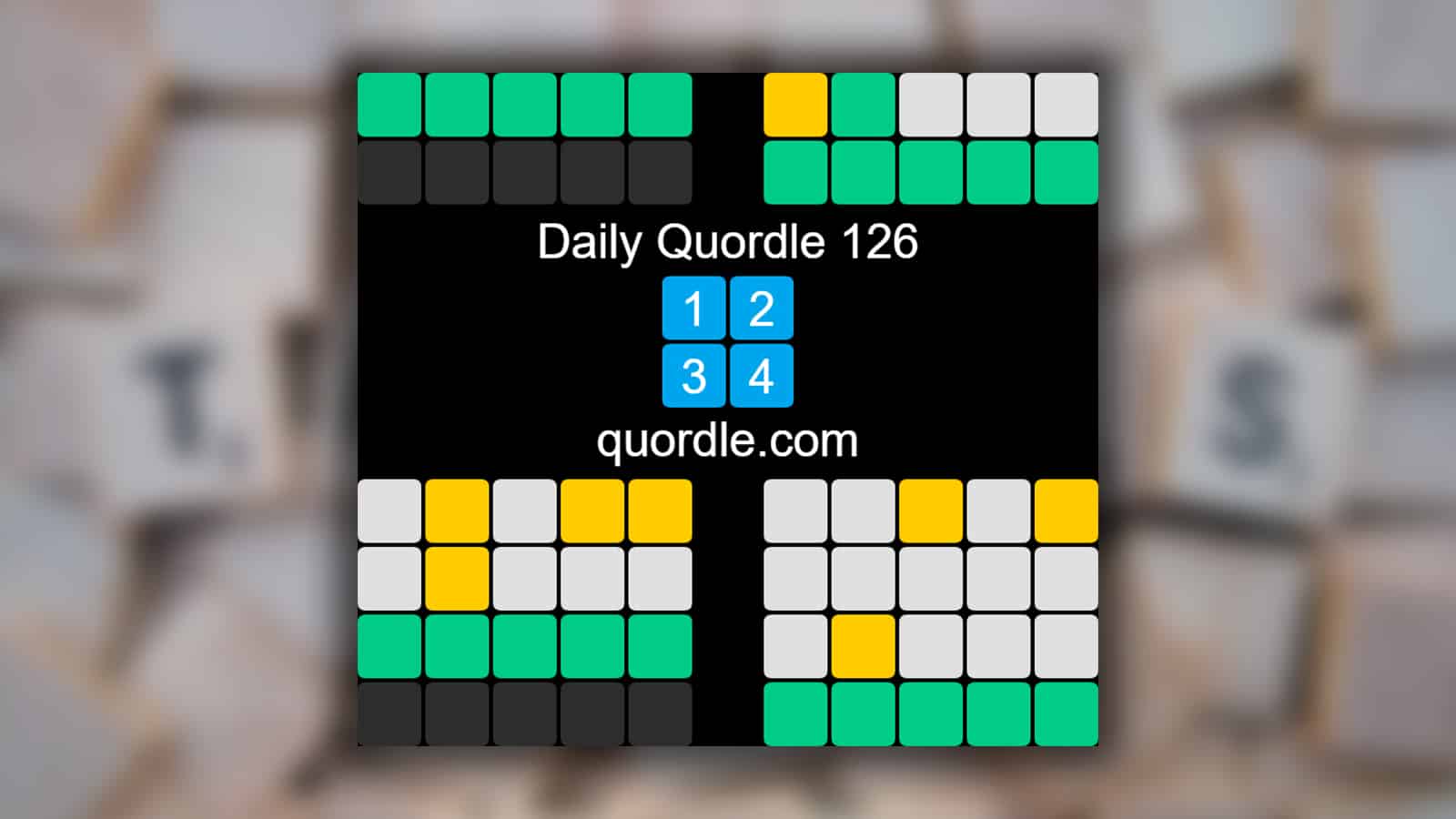 quordle weekly challenge answers