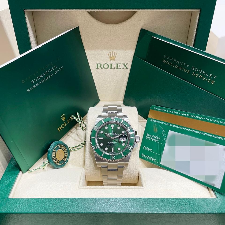 submariner date green price