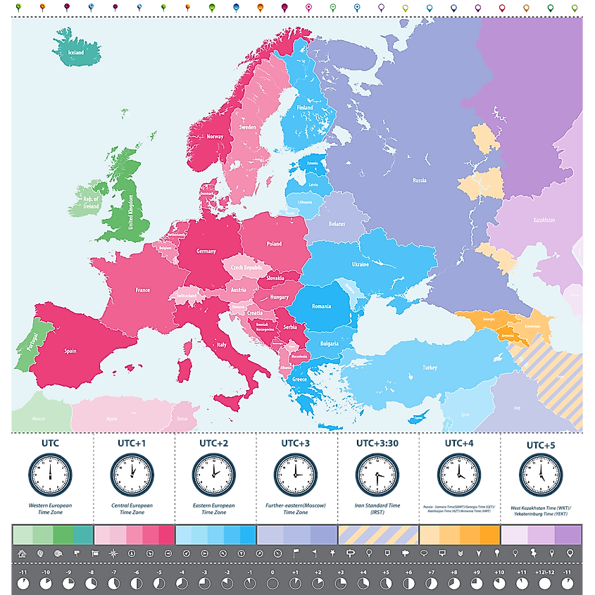 eastern time to european time