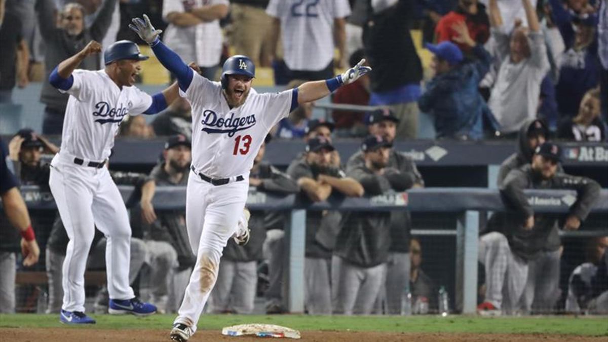 cómo va el partido de los dodgers