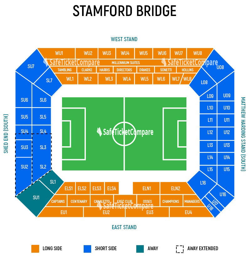 stamford bridge stadium seating chart