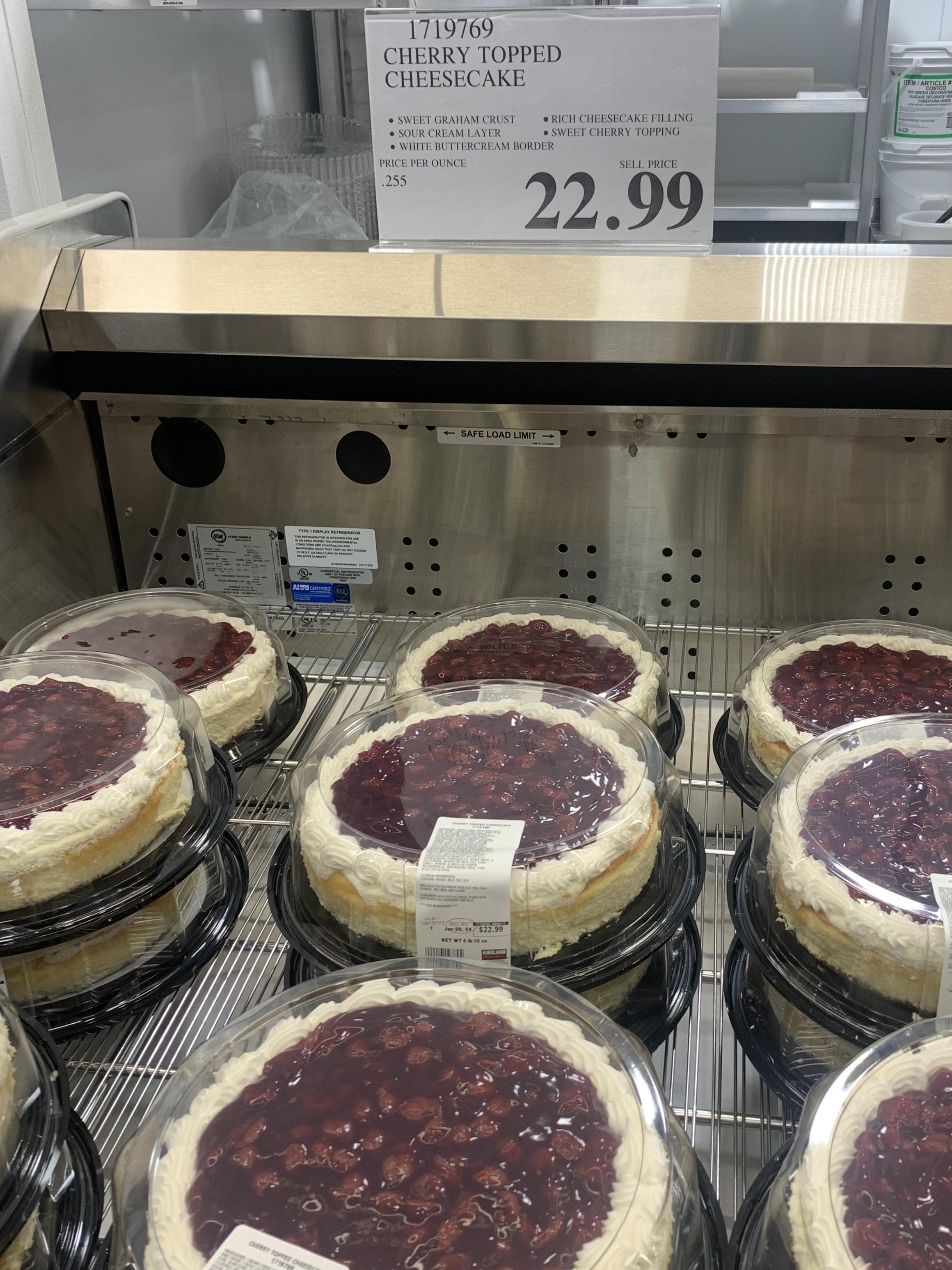 costco cherry cheesecake