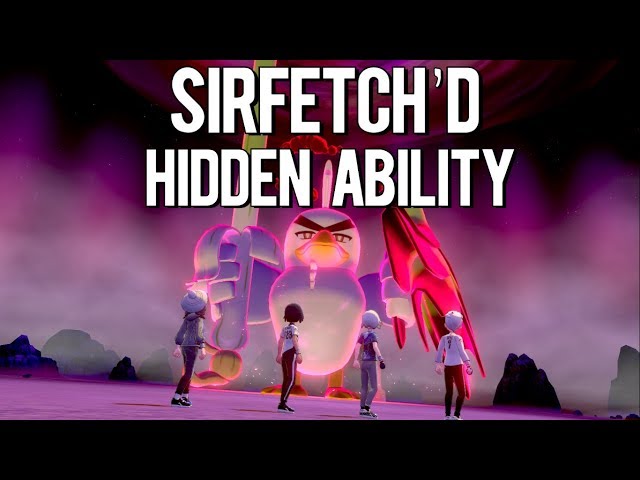 sirfetch d hidden ability