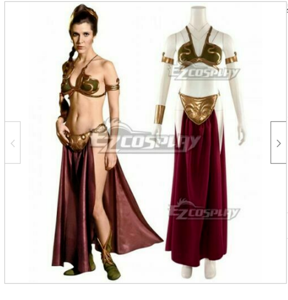 princess leia slave costume