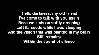 hello darkness lyrics