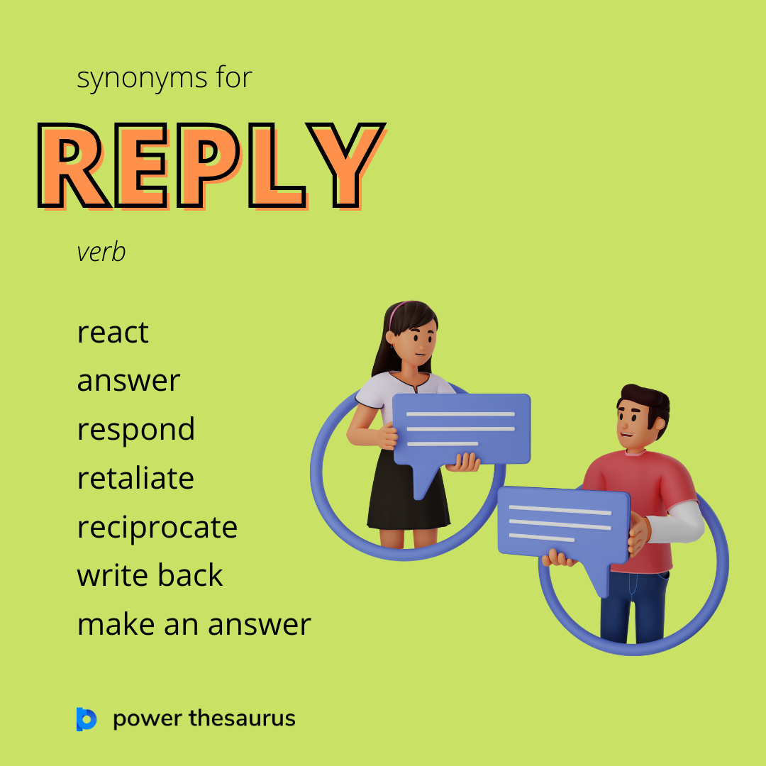 answer synonym