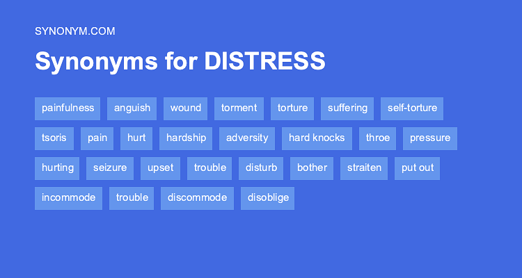 distress synonym