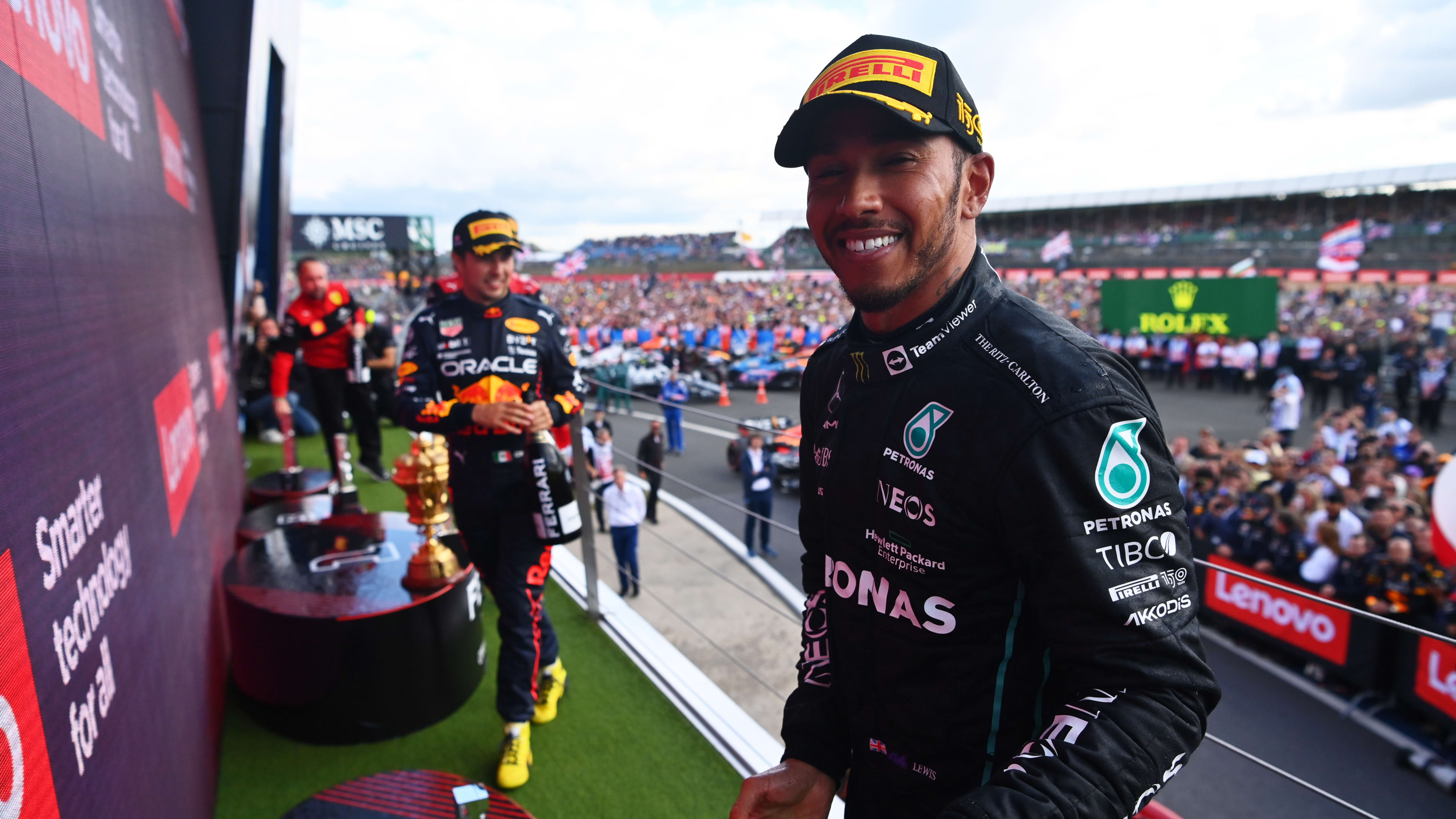 lewis hamilton podium