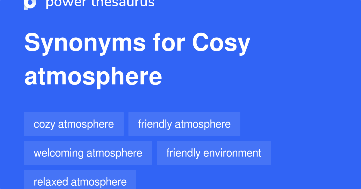 synonyms for cosy