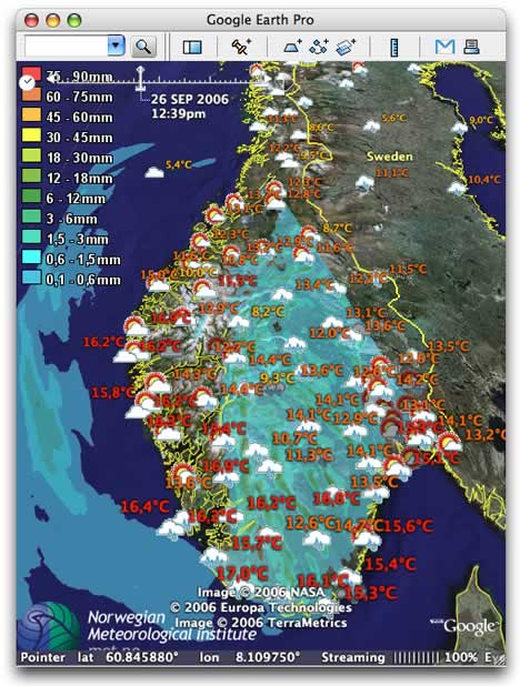 norway weather forecast