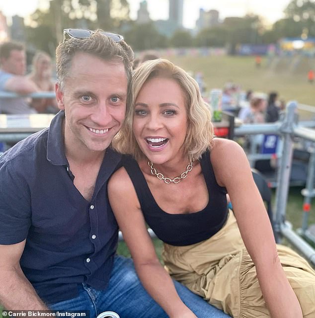 is carrie bickmore in a relationship