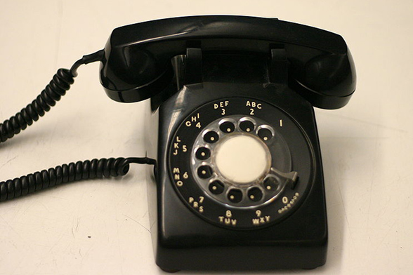 rotary dial telephone