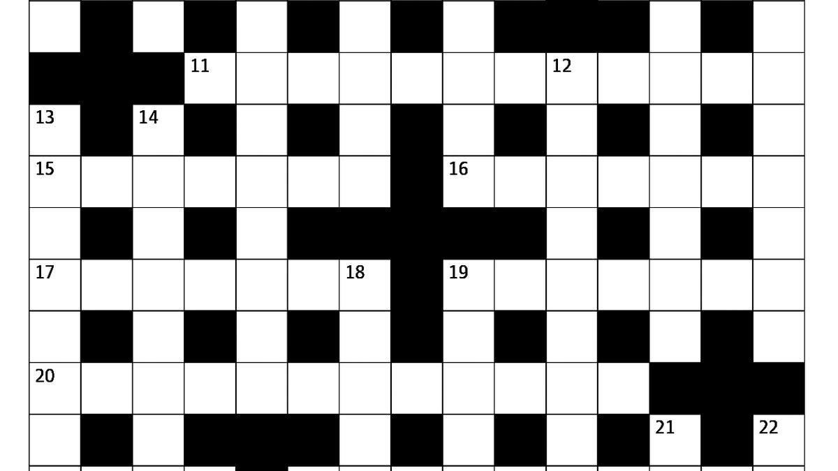 blank ones case conclude crossword