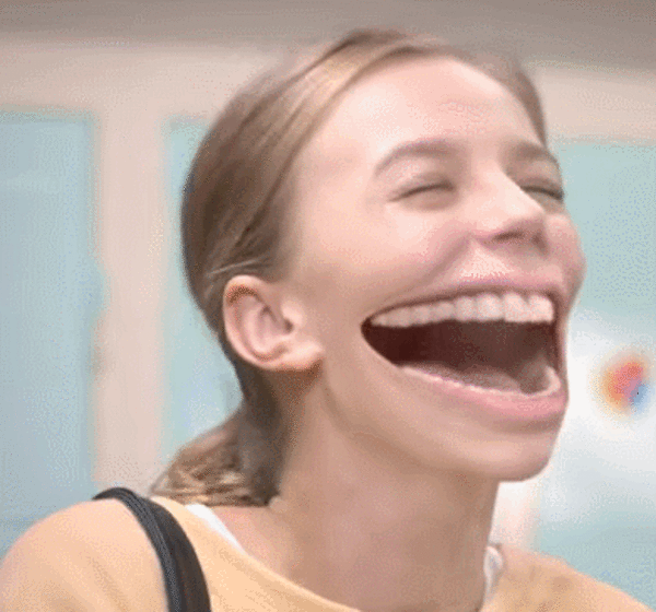 girl laughing meme