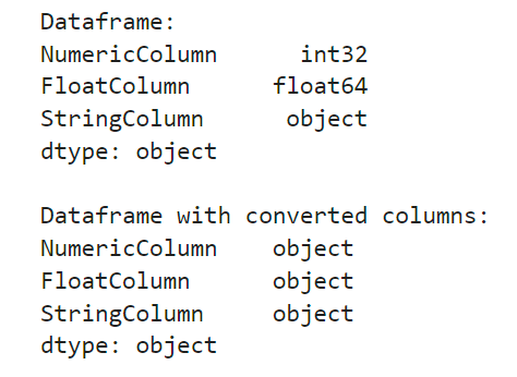 pandas convert column to string