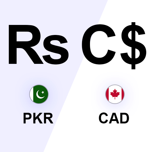 canadian dollar vs pakistani rupees