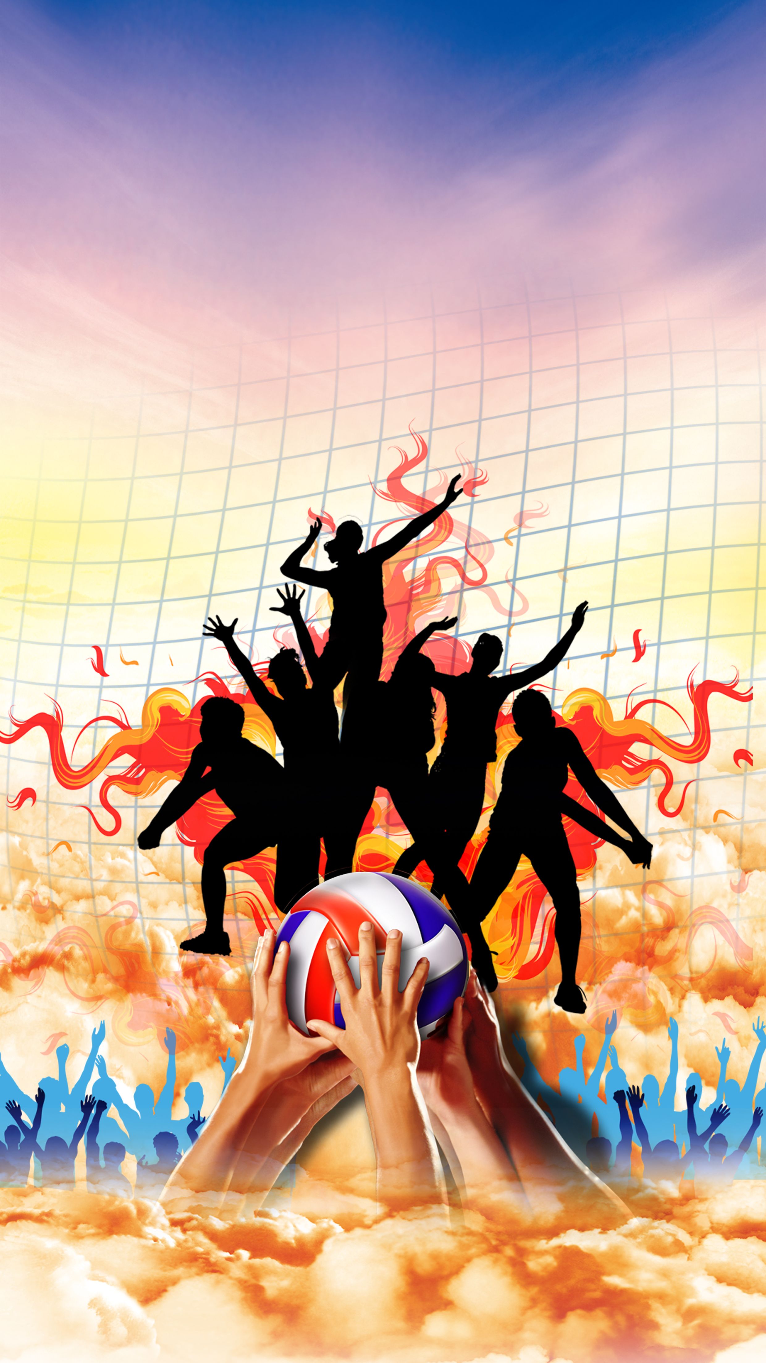 volleyball poster