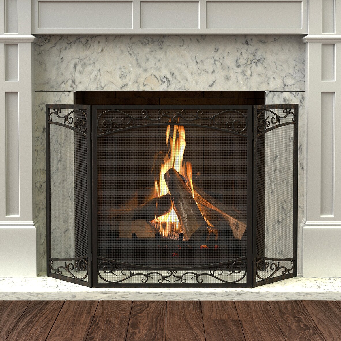 lowes fire screen