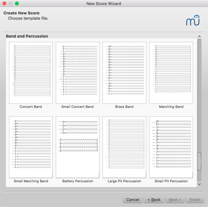 musescore templates