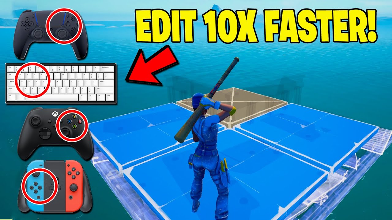 how to edit faster fortnite