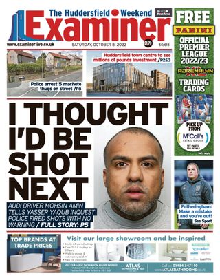 huddersfield examiner latest news today