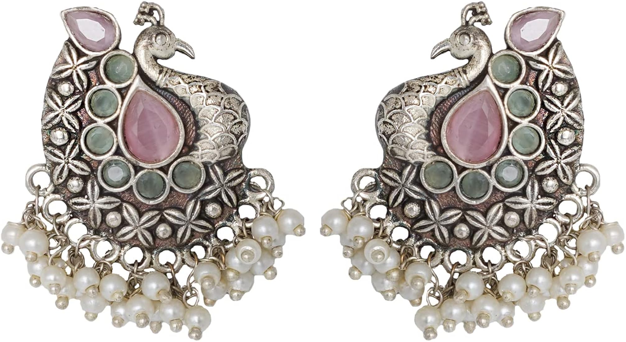 oxidised earrings amazon